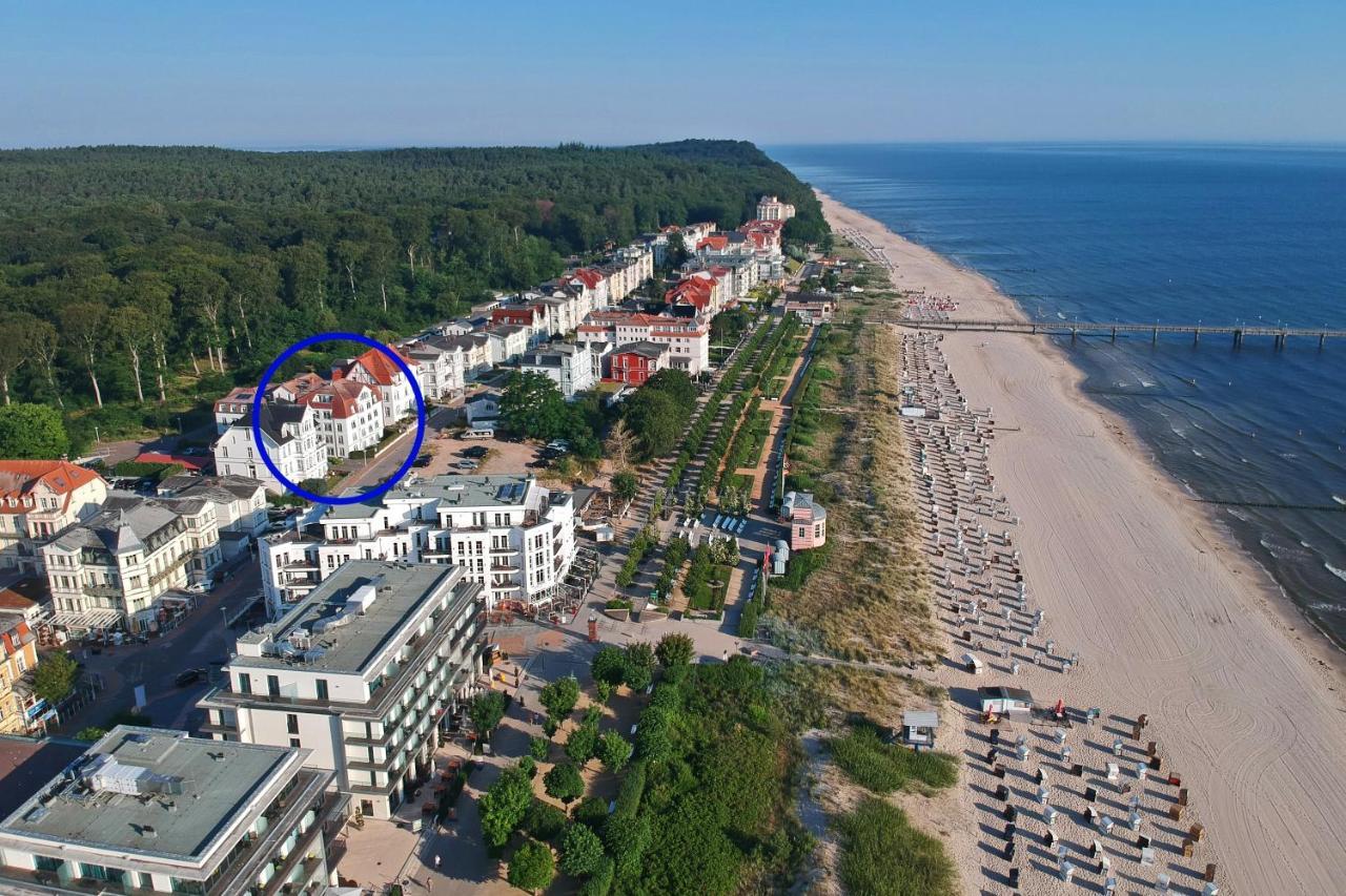Ferienwohnung Kon-Tiki, Villa Regina Maris Bansin Heringsdorf  Eksteriør billede