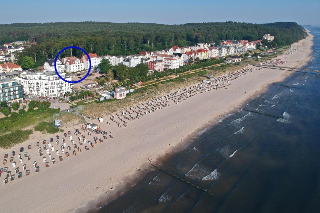 Ferienwohnung Kon-Tiki, Villa Regina Maris Bansin Heringsdorf  Eksteriør billede
